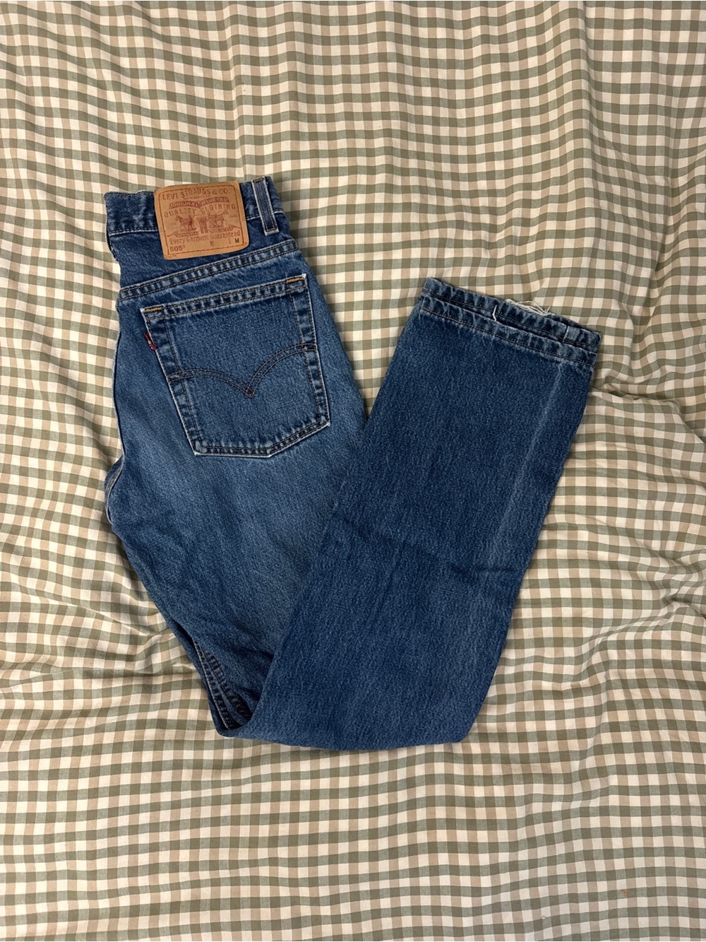 Levi's Classic Blue Straight-Leg Jeans